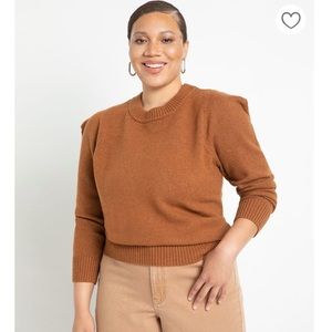 Eloquii Pointed Sleeve Sweater